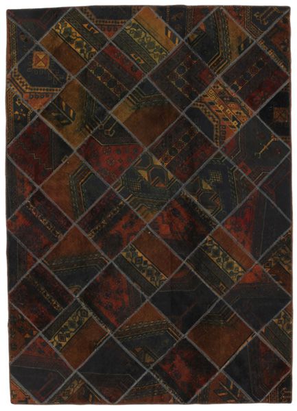 Patchwork Alfombra Persa 235x170