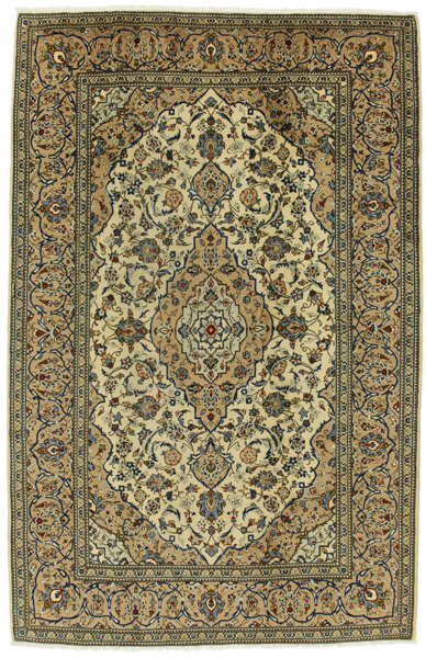 Kashan Alfombra Persa 307x196