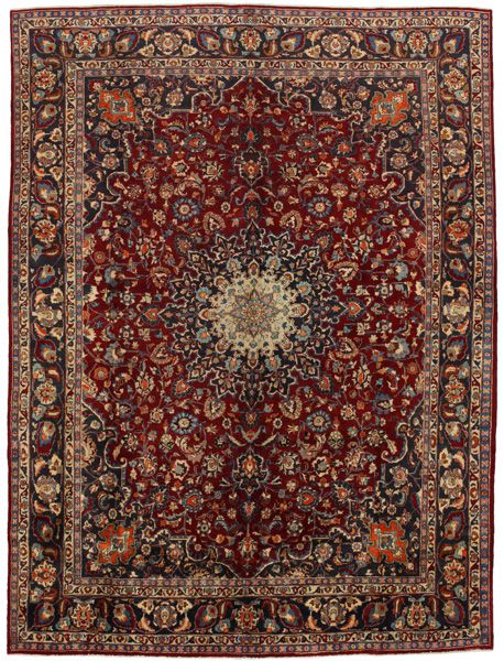 Kashan Alfombra Persa 383x287